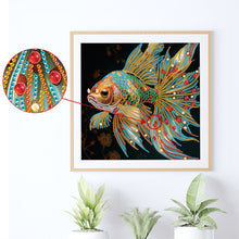 Load image into Gallery viewer, Diamond Painting - Partial Special Shaped - Koi Carp (30*30CM)
