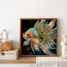 Load image into Gallery viewer, Diamond Painting - Partial Special Shaped - Koi Carp (30*30CM)
