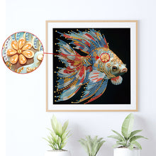 Load image into Gallery viewer, Diamond Painting - Partial Special Shaped - Koi Carp (30*30CM)
