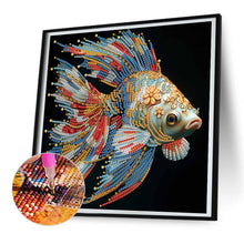 Load image into Gallery viewer, Diamond Painting - Partial Special Shaped - Koi Carp (30*30CM)
