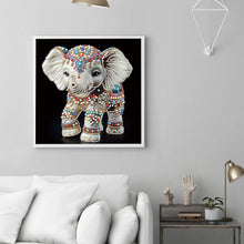 Load image into Gallery viewer, Diamond Painting - Partial Special Shaped - Elephant (30*30CM)
