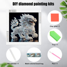 Load image into Gallery viewer, Diamond Painting - Partial Special Shaped - Lion (30*30CM)
