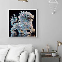 Load image into Gallery viewer, Diamond Painting - Partial Special Shaped - Lion (30*30CM)
