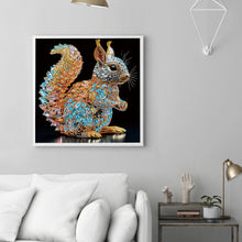 Load image into Gallery viewer, Diamond Painting - Partial Special Shaped - Squirrel (30*30CM)
