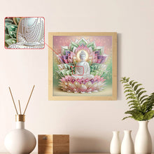 Load image into Gallery viewer, Diamond Painting - Partial Special Shaped - Buddha (30*30CM)
