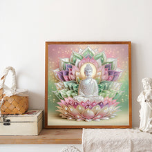 Load image into Gallery viewer, Diamond Painting - Partial Special Shaped - Buddha (30*30CM)
