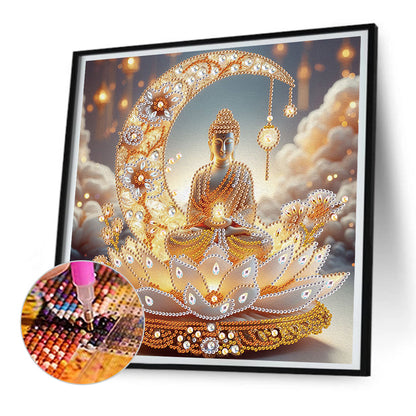 Diamond Painting - Partial Special Shaped - Buddha (30*30CM)