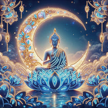 Load image into Gallery viewer, Diamond Painting - Partial Special Shaped - Buddha (30*30CM)
