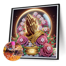 Load image into Gallery viewer, Diamond Painting - Partial Special Shaped - Buddha (30*30CM)

