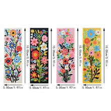 Load image into Gallery viewer, 4Pcs Special Shaped Beautiful Pattern 5D DIY Diamond Art Book Mark for Beginners

