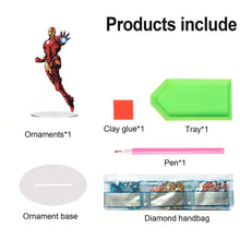 Load image into Gallery viewer, Acrylic Special Shape Cartoon Character Table Top Diamond Painting Ornament Kits
