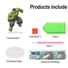Load image into Gallery viewer, Acrylic Special Shape Cartoon Character Table Top Diamond Painting Ornament Kits
