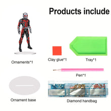 Load image into Gallery viewer, Acrylic Special Shape Cartoon Character Table Top Diamond Painting Ornament Kits
