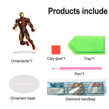 Load image into Gallery viewer, Acrylic Special Shape Cartoon Character Table Top Diamond Painting Ornament Kits
