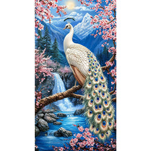 Load image into Gallery viewer, Diamond Painting - Full Round - Peacock (40*70CM)
