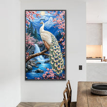 Load image into Gallery viewer, Diamond Painting - Full Round - Peacock (40*70CM)
