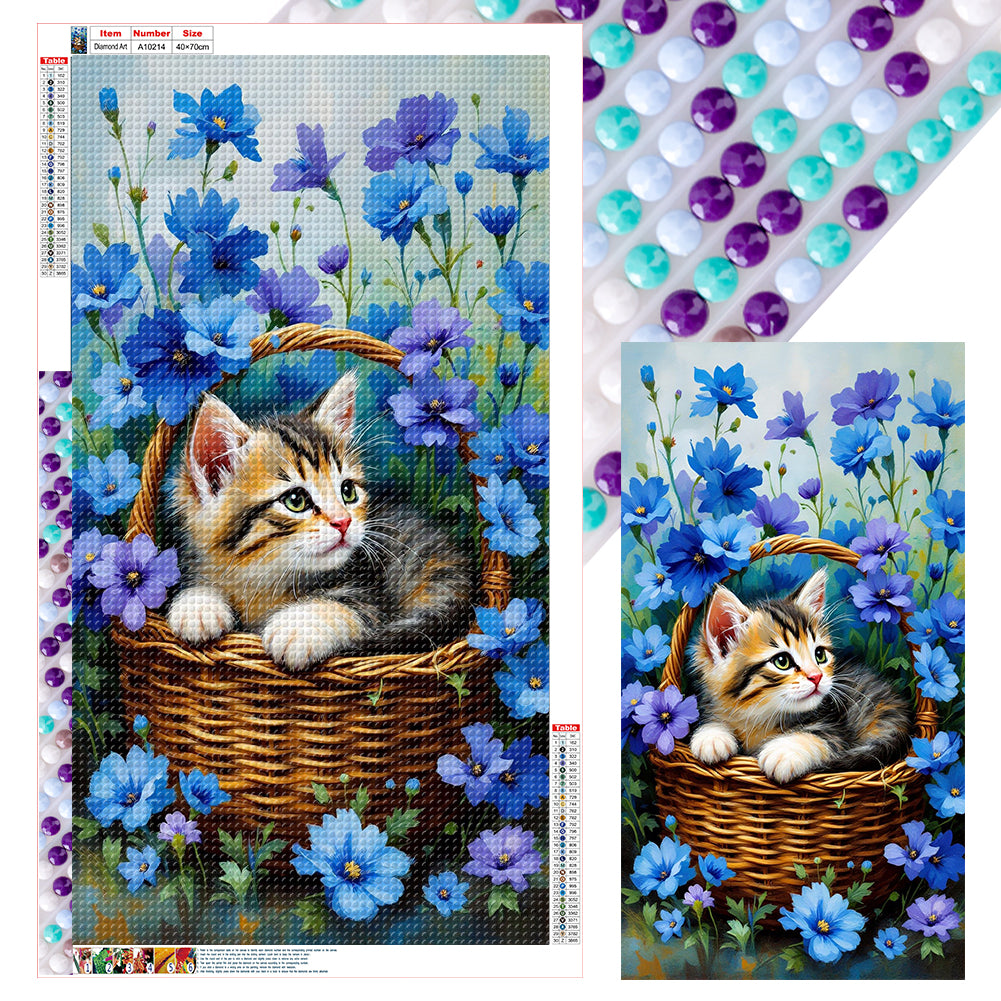 Diamond Painting - Full Round - Cat (40*70CM)