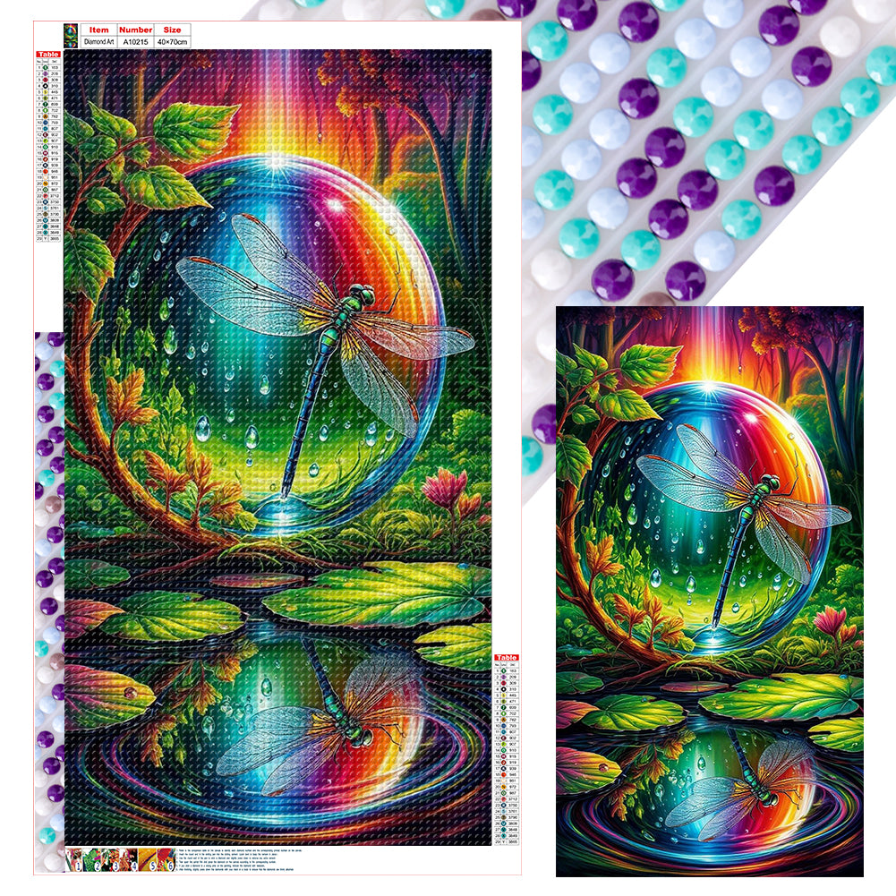 Diamond Painting - Full Round - Dragonfly (40*70CM)