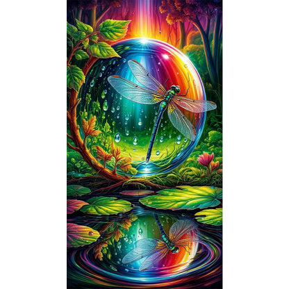Diamond Painting - Full Round - Dragonfly (40*70CM)