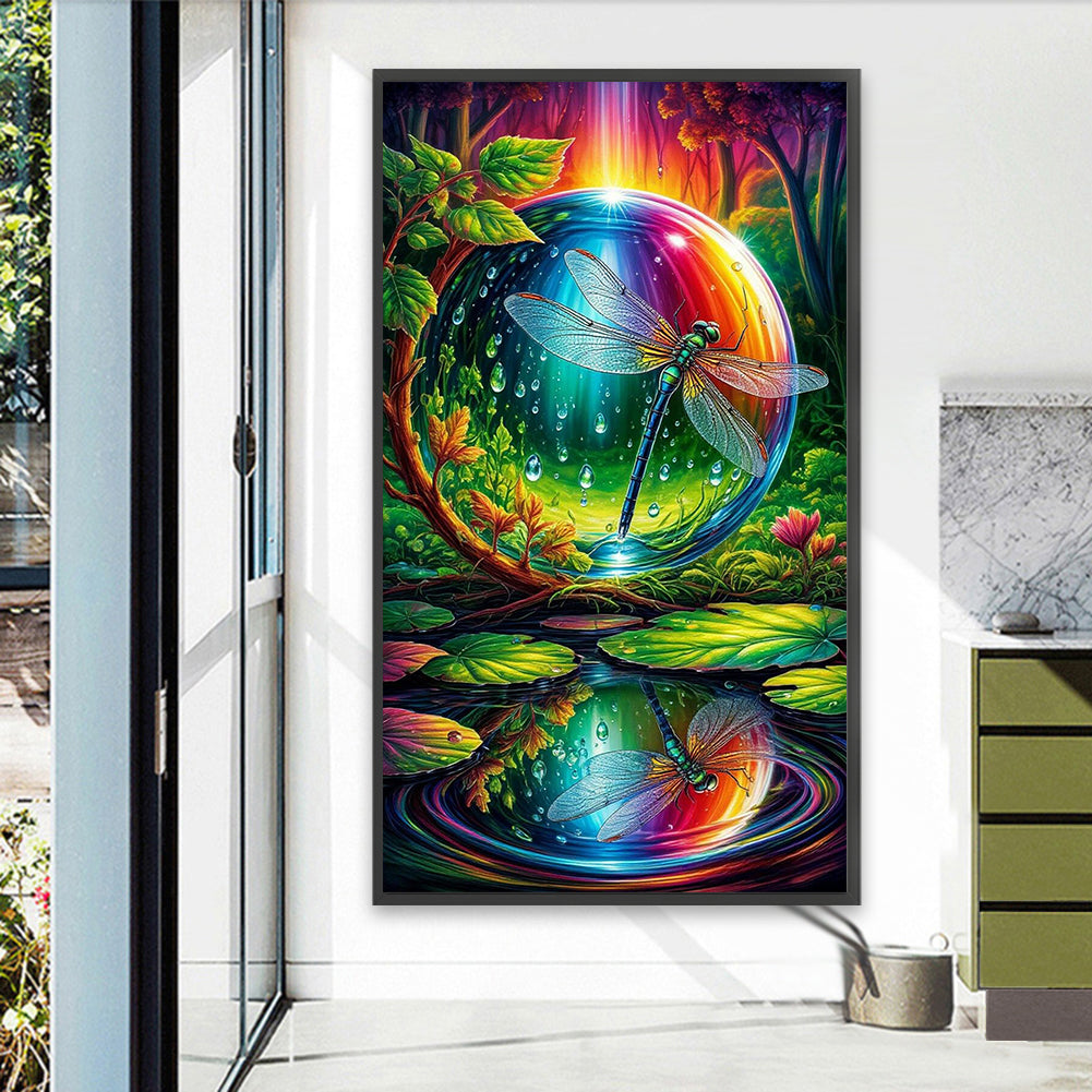 Diamond Painting - Full Round - Dragonfly (40*70CM)