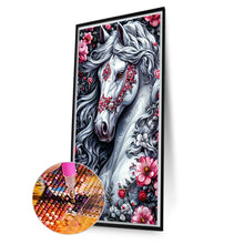 Load image into Gallery viewer, Diamond Painting - Full Round - White Horse (40*70CM)
