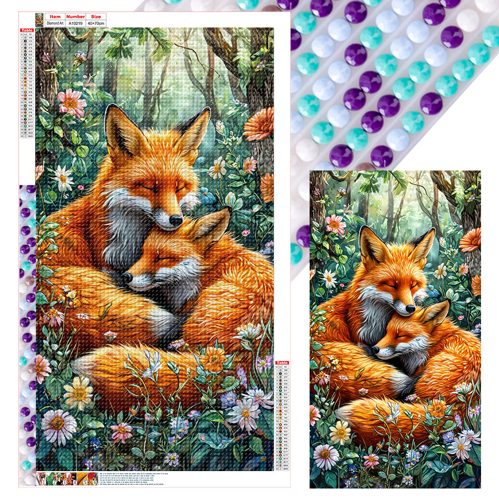 Diamond Painting - Full Round - Fox (40*70CM)