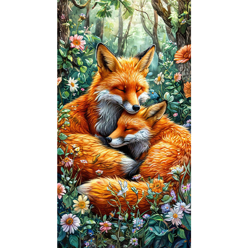 Diamond Painting - Full Round - Fox (40*70CM)