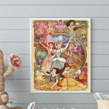 Load image into Gallery viewer, Diamond Painting - Full Round - Disney Princess (40*50CM)
