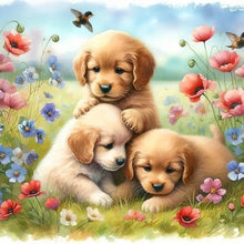 Load image into Gallery viewer, Diamond Painting - Full Round - Golden Retriever (40*40CM)
