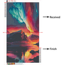 Load image into Gallery viewer, Diamond Painting - Full Round - Aurora Night (40*70CM)
