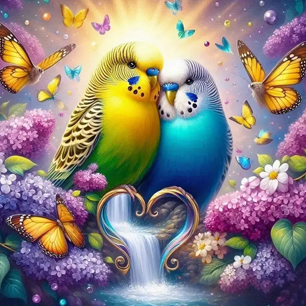 Diamond Painting - Full Round - Bird (40*40CM)