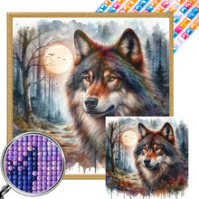 Load image into Gallery viewer, AB Diamond Painting - Full Square - Wolf (40*40CM)
