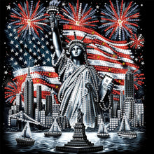 Load image into Gallery viewer, 4pcs Partial Special Diamond Painting Set - American Flag Independence Day (30*30CM)
