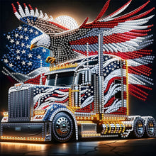 Load image into Gallery viewer, 4pcs Partial Special Diamond Painting Set - American Flag Independence Day (30*30CM)
