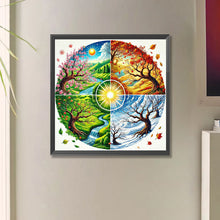Load image into Gallery viewer, Diamond Painting - Full Square - Four Seasons (50*50CM)
