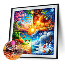 Load image into Gallery viewer, Diamond Painting - Full Square - Four Seasons (50*50CM)
