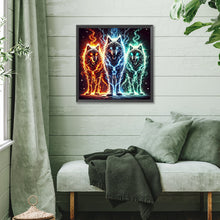 Load image into Gallery viewer, Diamond Painting - Full Square - Flash Wolf (40*40CM)
