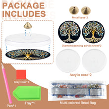 Load image into Gallery viewer, 2Pcs Acrylic Special Shaped Beautiful Pattern 5D DIY Diamond Art Incense Holder
