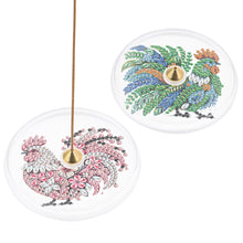 Load image into Gallery viewer, 2Pcs Acrylic Special Shaped Beautiful Pattern 5D DIY Diamond Art Incense Holder
