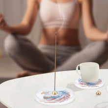 Load image into Gallery viewer, 2Pcs Acrylic Special Shaped Beautiful Pattern 5D DIY Diamond Art Incense Holder
