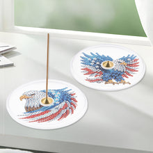 Load image into Gallery viewer, 2Pcs Acrylic Special Shaped Beautiful Pattern 5D DIY Diamond Art Incense Holder
