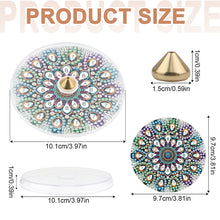 Load image into Gallery viewer, 2Pcs Acrylic Special Shaped Beautiful Pattern 5D DIY Diamond Art Incense Holder
