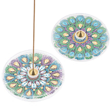 Load image into Gallery viewer, 2Pcs Acrylic Special Shaped Beautiful Pattern 5D DIY Diamond Art Incense Holder
