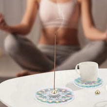 Load image into Gallery viewer, 2Pcs Acrylic Special Shaped Beautiful Pattern 5D DIY Diamond Art Incense Holder
