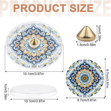 Load image into Gallery viewer, 2Pcs Acrylic Special Shaped Beautiful Pattern 5D DIY Diamond Art Incense Holder
