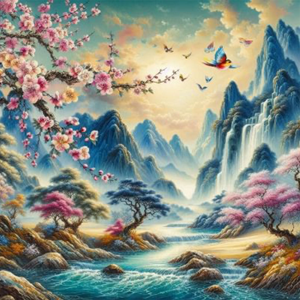 Diamond Painting - Full Round - Landscape (40*40CM)