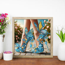 Load image into Gallery viewer, Diamond Painting - Partial Special Shaped - Exquisite High Heels (30*30CM)
