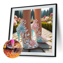 Load image into Gallery viewer, Diamond Painting - Partial Special Shaped - Exquisite High Heels (30*30CM)
