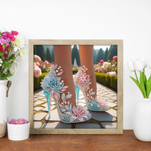Load image into Gallery viewer, Diamond Painting - Partial Special Shaped - Exquisite High Heels (30*30CM)

