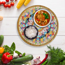 Load image into Gallery viewer, DIY Diamond Painting Kit Round Wooden Tray Diamond Painting Tray for Home Decor
